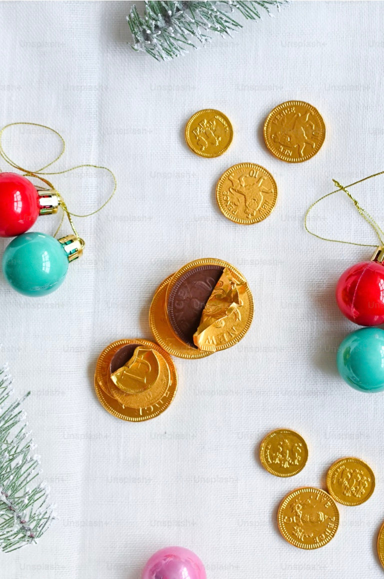 Gold Chocolate Coins To Buy | Vegan Chocolate Coin | Why do we give chocolate coins | reason for chocolate coins | christmas chocolate coins 