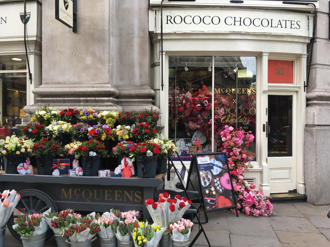 The Perfect Pairing: Rococo Chocolates x McQueens Flowers