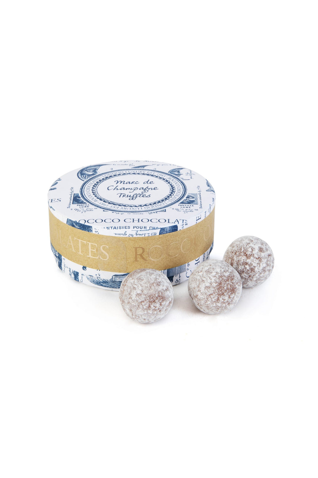 marc De champagne truffles, luxury boozy truffles