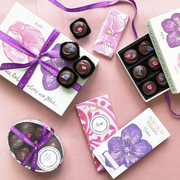 Floral Chocolates