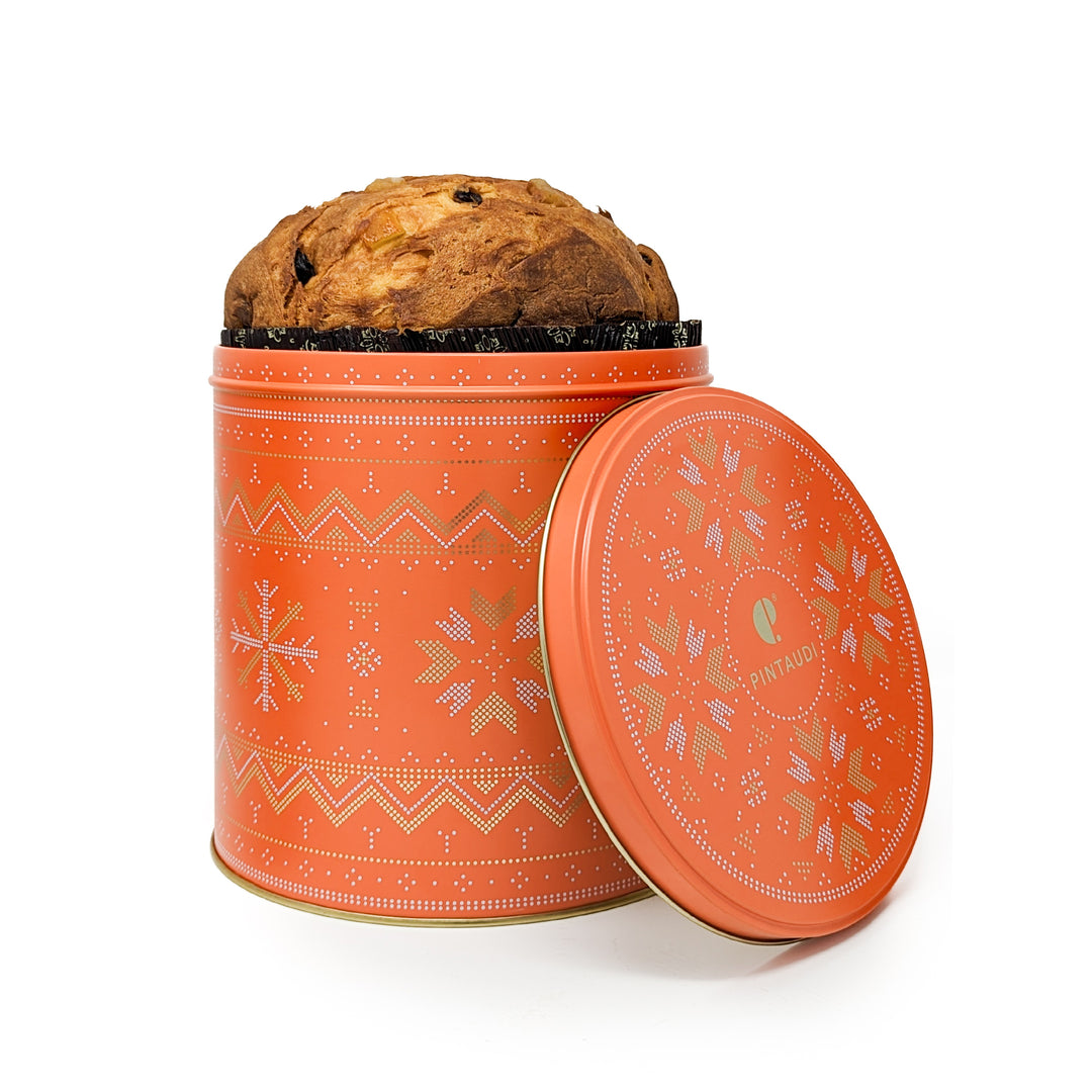 Traditional Italian Panettone in Gift Tin | Panettone Gift | Italian Foodie Gift | Last Minute Christmas Gift London