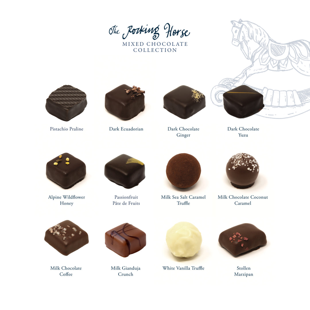 The Rocking Horse - 25pc Mixed Chocolate Christmas Collection