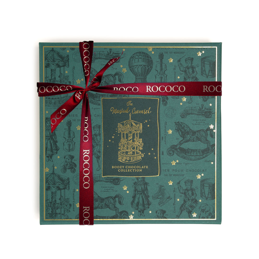 The Musical Carousel - 25pc Boozy Chocolate Christmas Collection