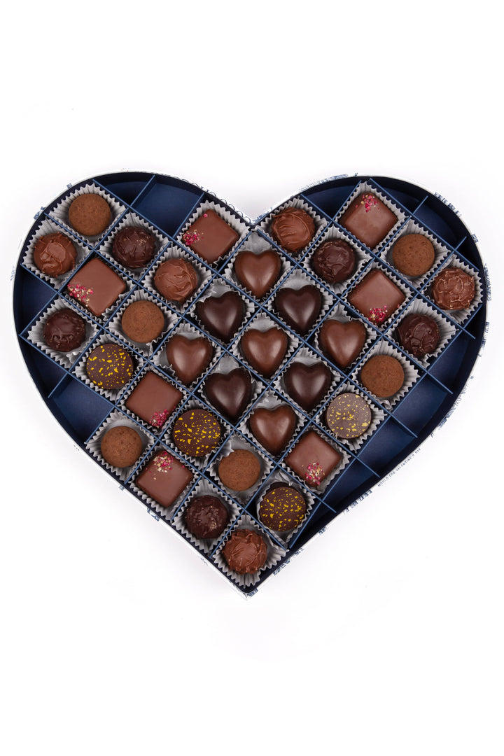 A Devotion of Chocolates & Truffles - Blue Collection - Rococo Chocolates